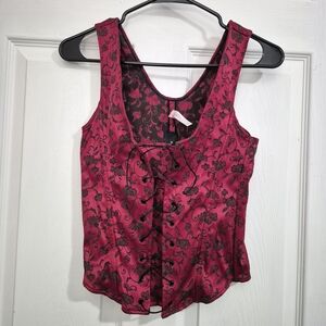 Vintage Y2K Victoria's Secret Red Corset